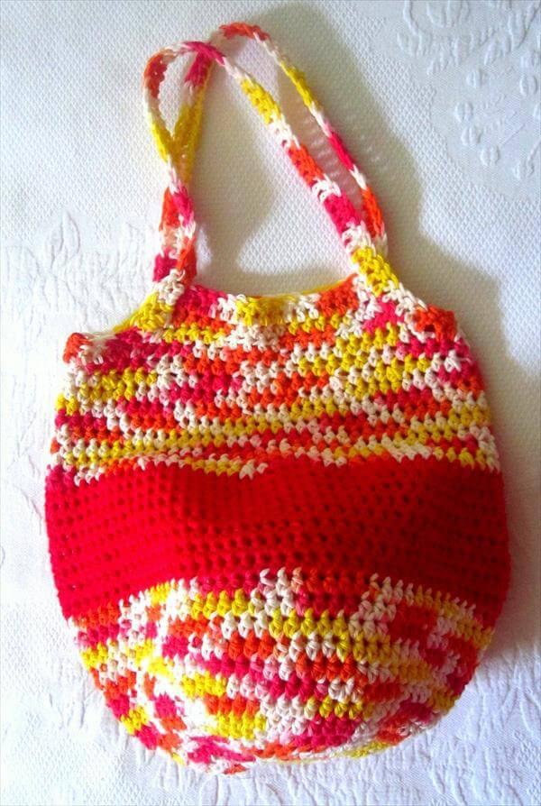 free crochet tote pattern