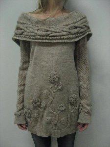 free winter crochet tunic pattern