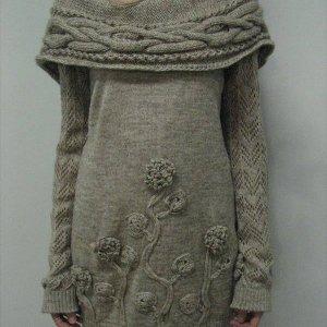 free winter crochet tunic pattern