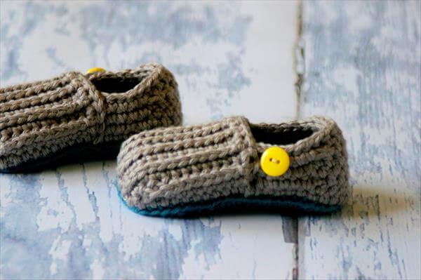 free crochet shoes pattern