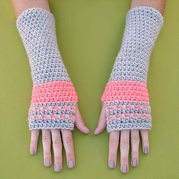 easy crochet arm wamer