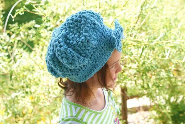 vintage styled crochet hat pattern