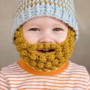 baby bobble beard crochet pattern