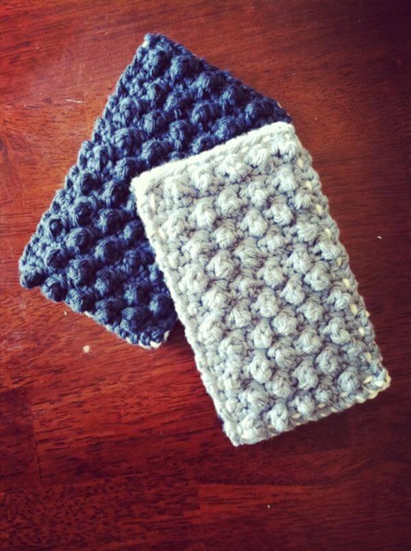 crochet kitchen sponge pattern