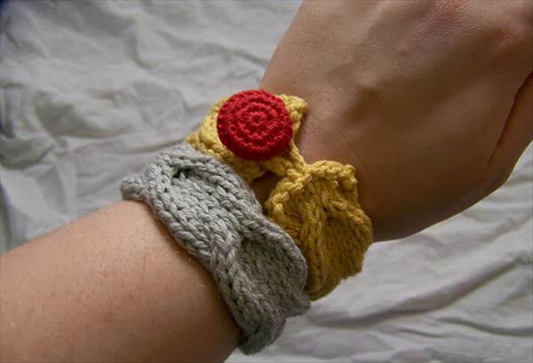 easy crochet bracelet pattern
