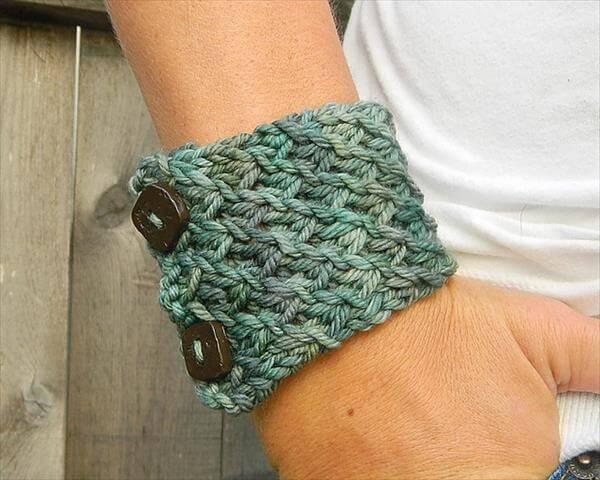 easy crochet bracelet pattern