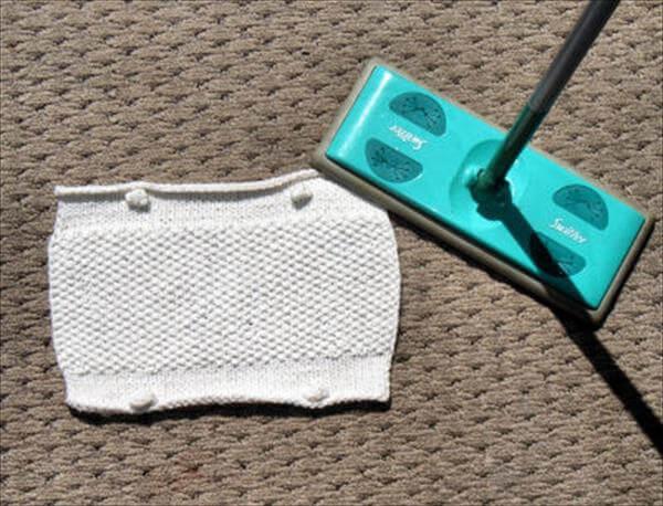 Knitted cleaning cloth pattern