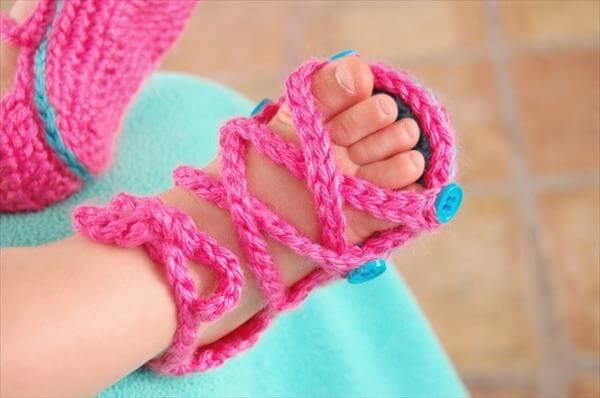 free baby gladiator sandal pattern