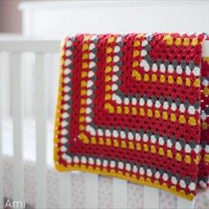 no-cost crochet winter baby warmer or blanket