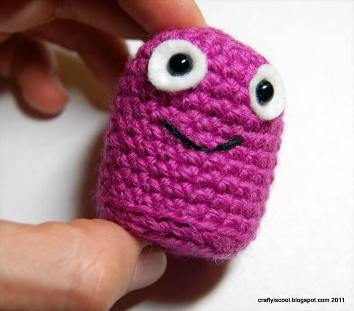 easy crochet monster pattern