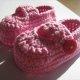 easy crochet baby shoes pattern