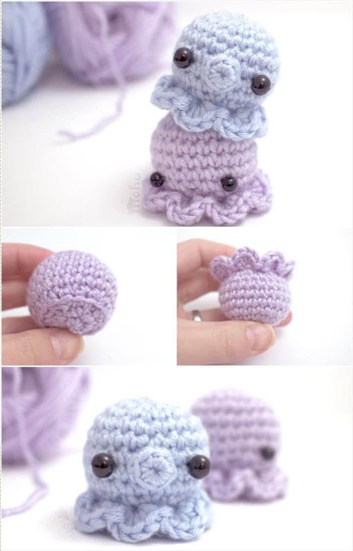 crochet octopus amigurumi pattern
