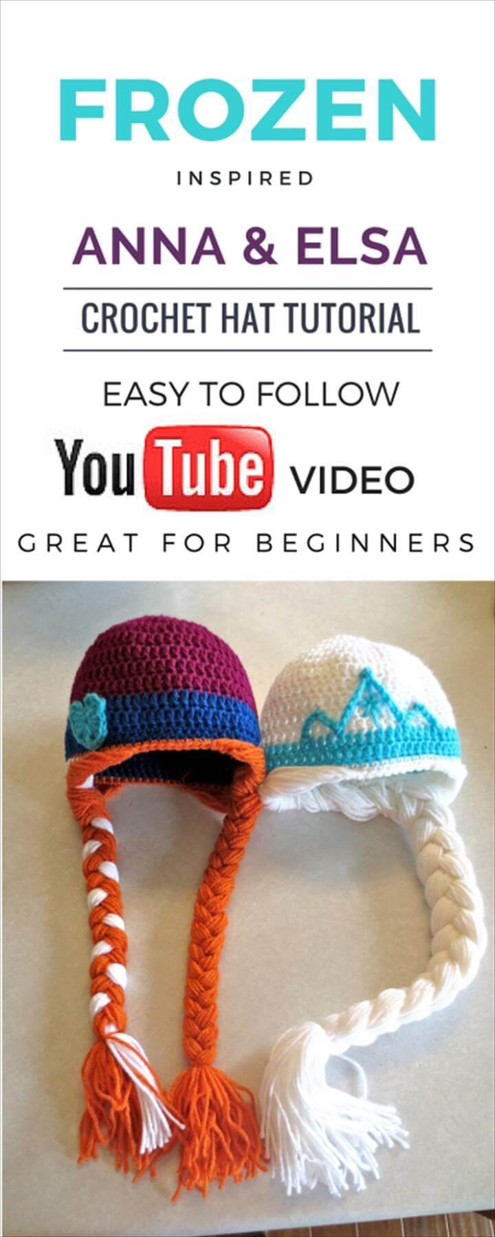 crochet baby hat video tutorial