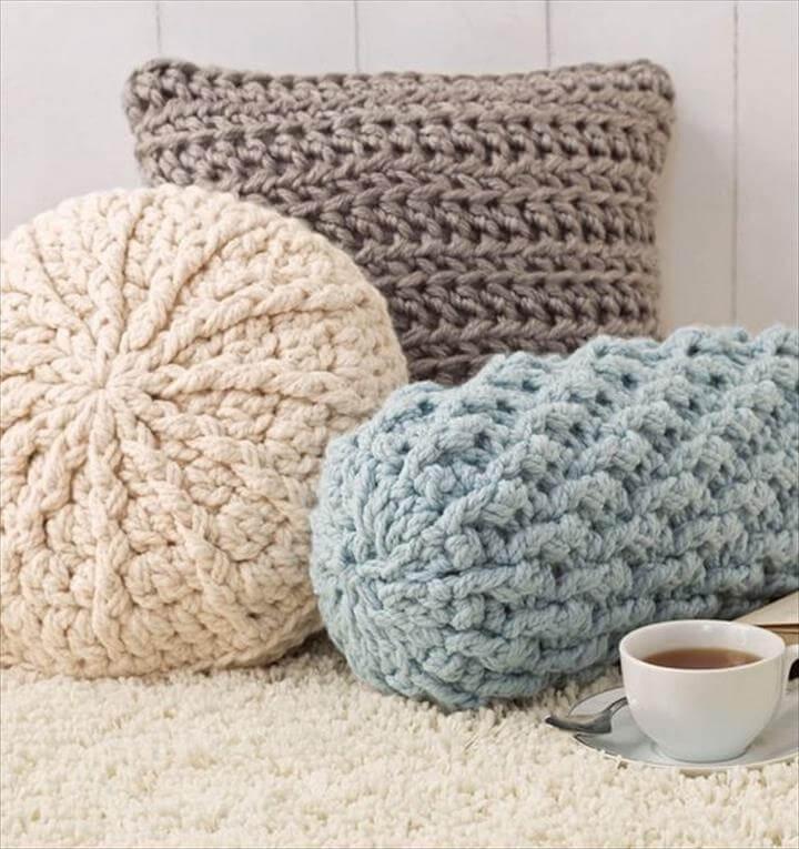 free crochet pillow patterns
