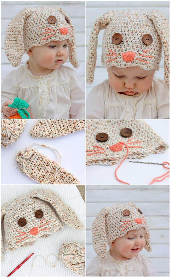 17 Free Crochet Baby Beanie Hat Patterns - 101 Crochet ...