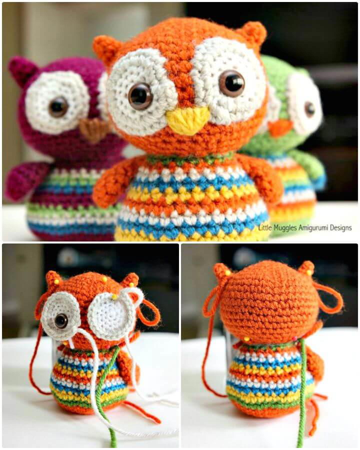 Easy How To Free Crochet Baby Owl Pattern