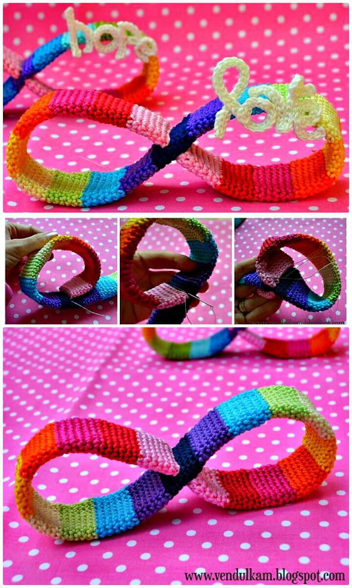 Easy How to Free Crochet Rainbow Of Hope And Love Pattern