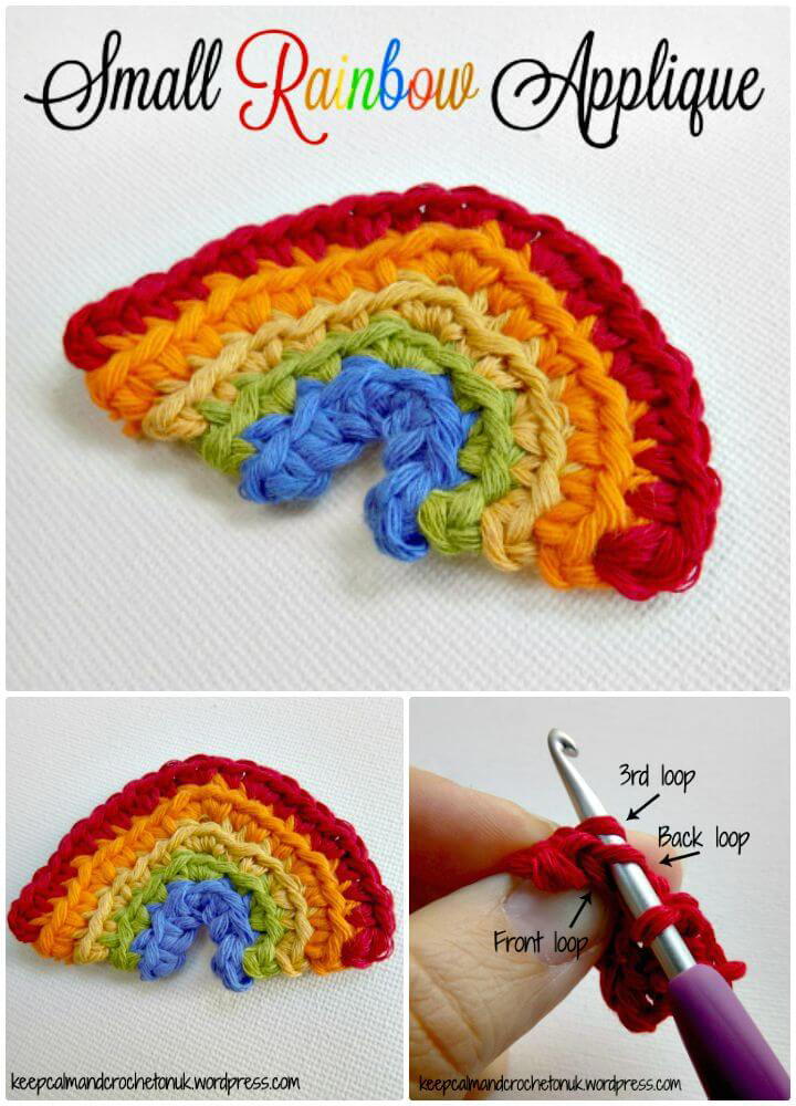 25 Free Crochet Rainbow Patterns for Beginners 101 Crochet Patterns